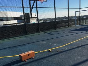 Engineering Dynamics Nexus 10 Rooftop Basketball Court Isolation Final Testing Impact Sound
