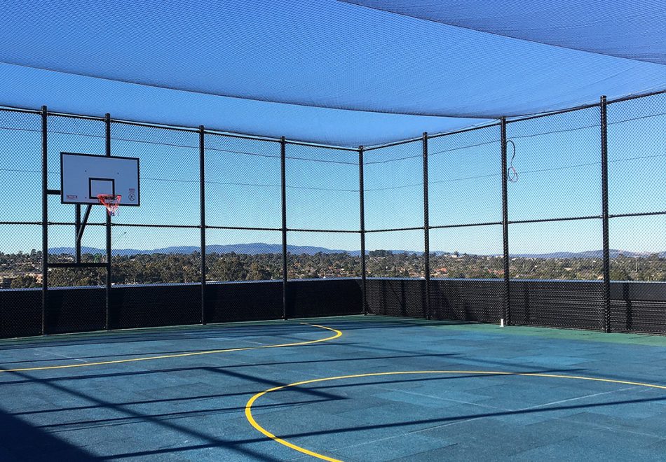 Engineering Dynamics Nexus 10 Rooftop Basketball Court Isolation Project